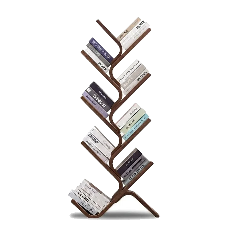 Полка книжная напольная вертикальная